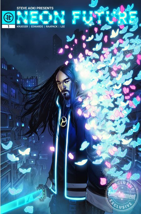 Steve Aoki will release a comic book entitled Neon Future