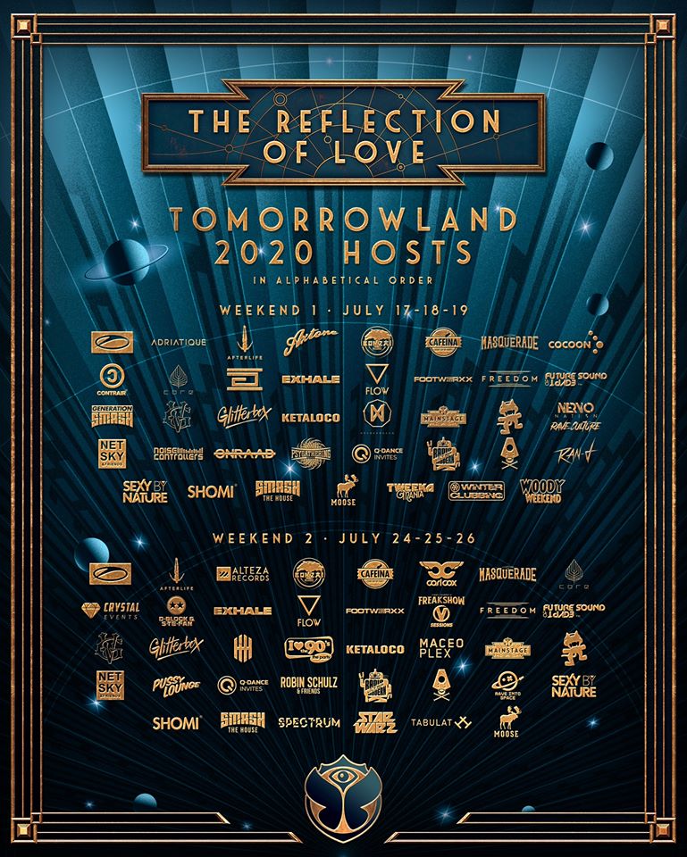 Tomorrowland reveals the stage hosts for 2020 edition