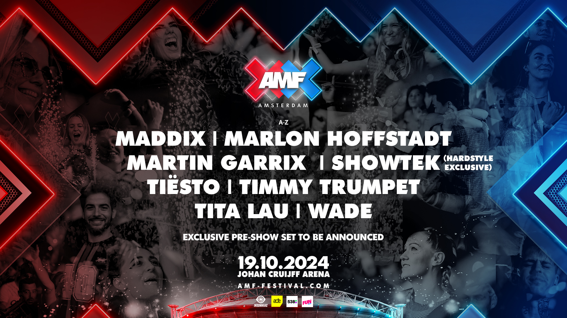 AMF Reveals Its Monumental Line-up for The 2024 Edition