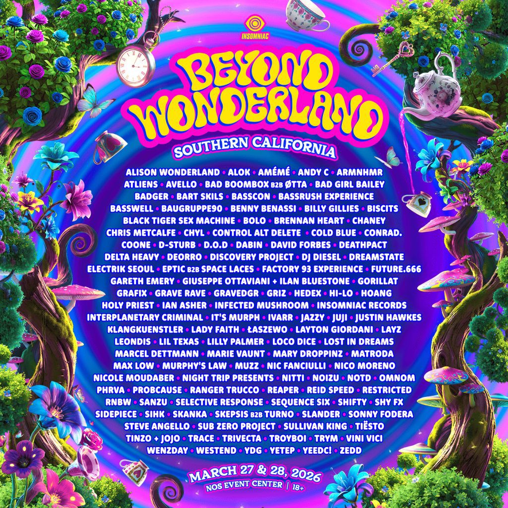 beyond wonderland socal 2026 lineup